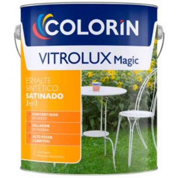 Oferta de Esmalte Sintetico Vitrolux Satinado Blanco  0.9 L Colorin por $1882,61