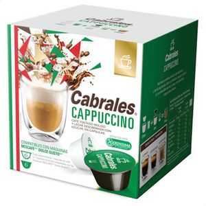Oferta de Cápsulas Café Cabrales Dolce Gusto Cappuccino X 12 U X5,5 Gr por $1249 en Faraone