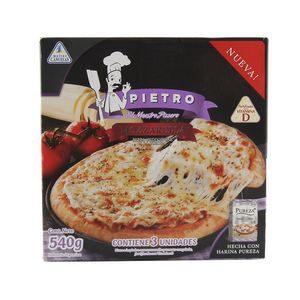 Oferta de Pizzeta Mozza X3 Uni Pietro 540 Grm por $704,25 en Coto