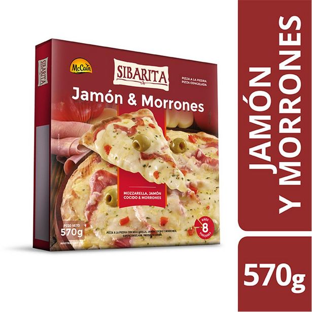 Oferta de Pizza Muz/Jm/Mo Sibarita Cja 570 Grm por $839