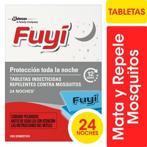 Oferta de Tabletas Insecticidas FUYI Contra Mosquitos Respuesto 24 Uni por $417,19 en Coto