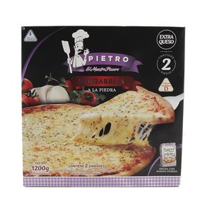 Oferta de Pizza A La Piedra Mozzarrella Pietro 1200 Grm por $1625 en Coto