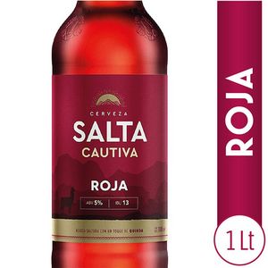 Oferta de Cerveza Bot Cautiva Roja SALTA 1 Ltr por $327,75 en Coto