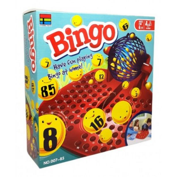 Oferta de Bingo Con Bolillero - Juego De Mesa por $2592