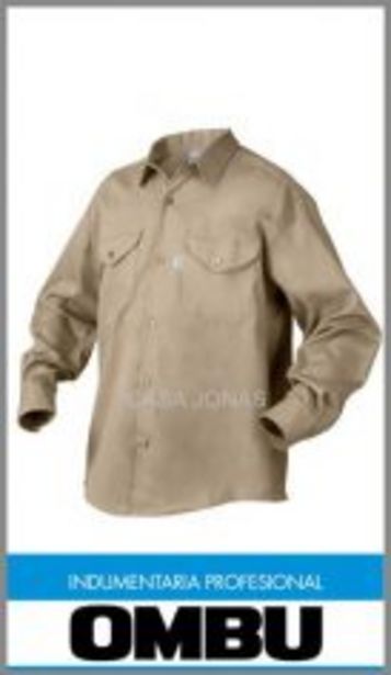 Oferta de Camisa manga larga Ombú ropa de trabajo en talles 38 al 46 por $1439,99