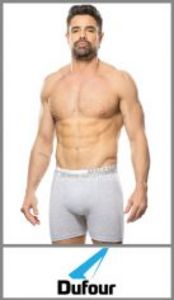 Oferta de Boxer Dufour algodon/lycra liso elastico bordado p/hombre talles S/XXL por $1099,99 en Casa Jonás