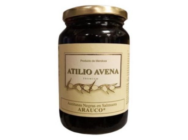 Oferta de Atilio Avena Premium Aceituna Negra 250 Grs. por $300