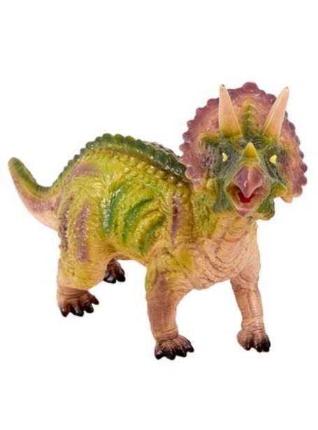 Oferta de Muñeco Dinosaurio Soft 20 Cm Triceratops Premium por $990