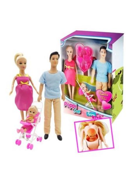 Oferta de Muñeca Kiara Y Su Familia Simil Barbie por $3250