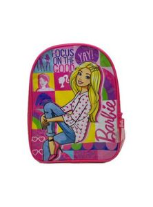 Oferta de Mochila Escolar Espalda 12" Barbie Focus Good Multicolor por $4950 en El Mundo del Juguete