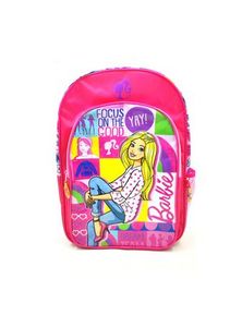 Oferta de Mochila Escolar Espalda 16" Barbie Focus Good Multicolor por $7800 en El Mundo del Juguete