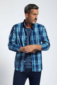 Oferta de Camisa estampada azul por $6499 en Macowens