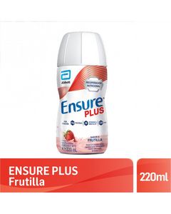 Oferta de ENSURE - PLUS suplemento nutricional sabor Frutilla x 220 ml por $795,75 en Punto de Salud