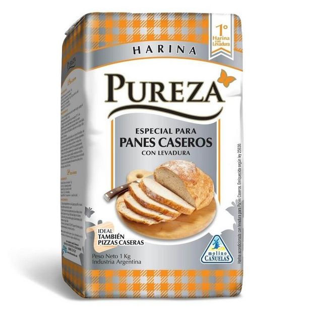 Oferta de Harina Especial Pan Casero Pureza 1 kg por $99,9