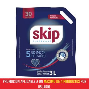 Oferta de Jabón Líquido Skip Evolution Regular Repuesto 3 L por $1049 en Supermercados Comodin