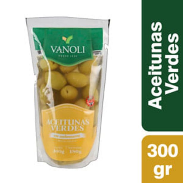 Oferta de Aceituna Vanoli Verdes Dp x 300 Gr por $80,74