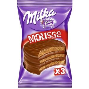 Oferta de Alfajor Milka Mousse Triple 55gr por $168,04 en Supermercados Comodin
