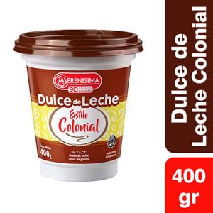 Oferta de Dulce De Leche La Serenisima Colonial  x 400 G por $419,99 en Supermercados Comodin