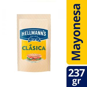 Oferta de Mayonesa Hellmann's Clásica Doypack x 237 Gr por $132,83 en Supermercados Comodin