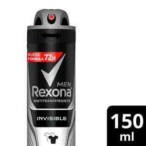 Oferta de Desodorante Antitranspirante REXONA Invisible Men en Aerosol 150 ml por $336,75 en Supermercados Comodin