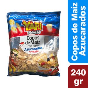 Oferta de Cereal Yari Copos de Maiz Snacks Azucar 240 gr por $258,97 en Supermercados Comodin