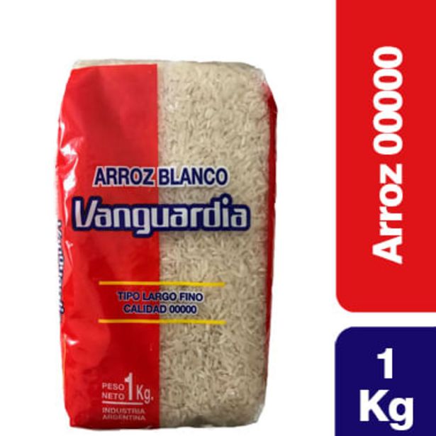 Oferta de Arroz Vanguardia Largo Fino 00000 x 1Kg por $96,79