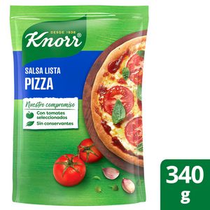 Oferta de Salsa Lista Knorr Pizza 340 gr por $130,43 en Supermercados Comodin