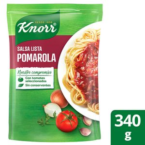 Oferta de Salsa Lista Knorr Pomarola 340 gr por $99,63 en Supermercados Comodin