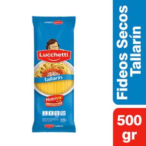 Oferta de Fideos Lucchetti Tallarin x 500 Gr por $119,99 en Supermercados Comodin