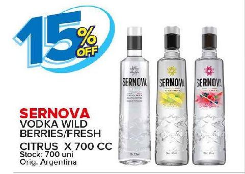 Oferta de Vodka Sernova 700cc por 