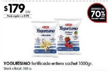 Oferta de Yogur Yogurísimo 1000g por $179