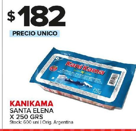 Oferta de Kanikama Santa Elena 250g por $182