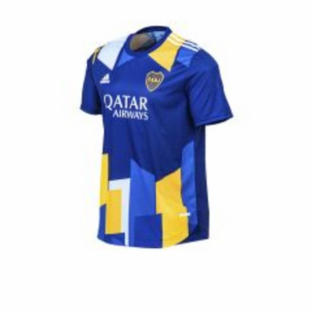 Oferta de Camiseta De Boca Adidas Tercer Recambio Authentic Azul por $13699 en Solo Deporte