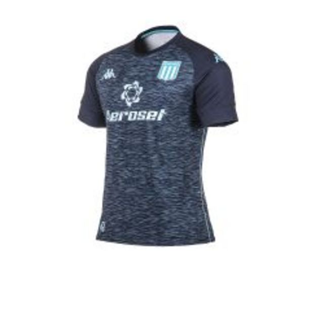 Oferta de Camiseta De Racing Kappa Alternativa Azul por $9699 en Solo Deporte