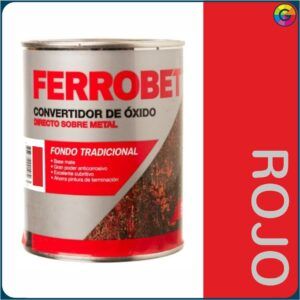 Oferta de FERROBET CONVERTIDOR DE OXIDO – Rojo por $2962,08 en Pinturerías García