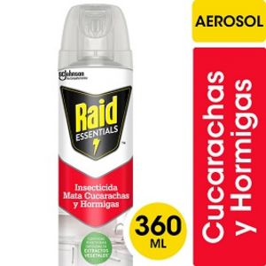 Oferta de Insecticida aerosol mata cucaracha raid  360 cc por $1150 en Supermercados La Reina