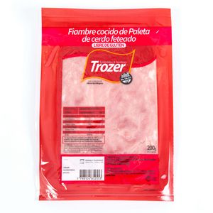 Oferta de Fiambre cocido paleta cerdo e/vaci trozer  200 gr por $355 en Supermercados La Reina