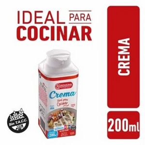 Oferta de Crema culinaria p/cocinar la serenisima  200 ml por $323 en Supermercados La Reina