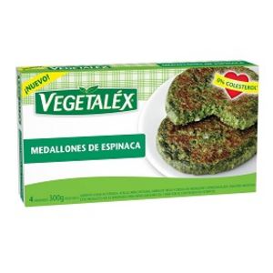 Oferta de Medallon d/espinaca vegetalex    4 un por $599 en Supermercados La Reina