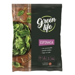 Oferta de Espinaca super congelada green life  500 gr por $620 en Supermercados La Reina