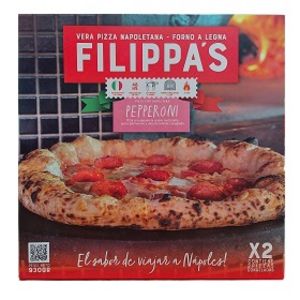 Oferta de Pizza pepperoni filippas  930 gr por $4010 en Supermercados La Reina