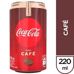 Oferta de Gaseosa c/cafe coca cola  220 ml por $145 en Supermercados La Reina