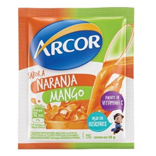 Oferta de Jugo e/polvo nar-mango arcor   18 gr por $23 en Supermercados La Reina