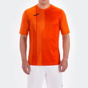 Oferta de Camiseta manga corta hombre Tiger naranja por $10,33 en Joma