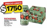 Oferta de Sidra Patagonia x 473cc por $1750 en Carrefour Maxi