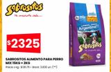 Oferta de Sabrositos alimento para perro mix 15kg + 2kg por $2325 en HiperChangomas