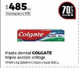 Oferta de Pasta dental Colgate x 180g por $485 en Disco