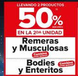 Oferta de Remeras y Musculosas  en Carrefour Maxi