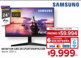 Oferta de Monitor Led 24 Samsung  por $59994 en Carrefour Maxi