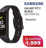 Oferta de Galaxy fit 2 black Samsung por $1999 en Naldo Lombardi
